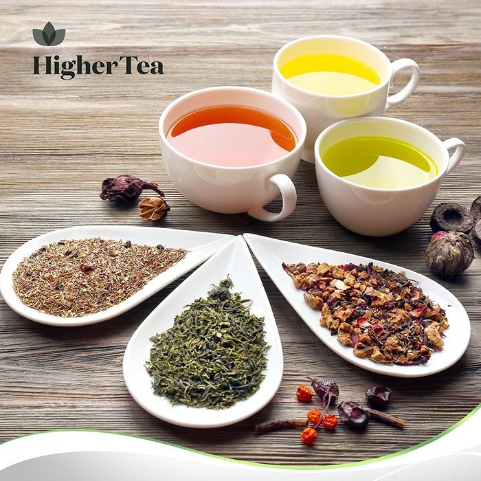 Pure Peppermint Leaf Tea 3 oz, By Higher Tea N4