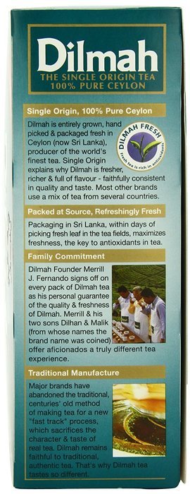 Dilmah Premium 100% Pure Ceylon Tea, 100-Count Tea Bags (Pack of 3) N2