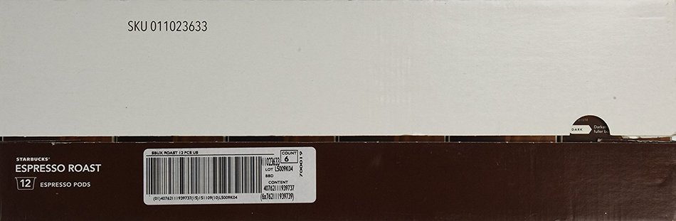 Starbucks Verismo Espresso Roast Espresso, 72 Pods N2