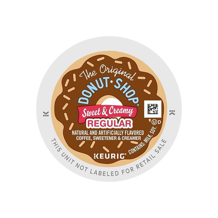 Keurig The Original Donut Shop K-Cup Packs, Sweet and Creamy Regular, 10 count (Pack of 6). N3