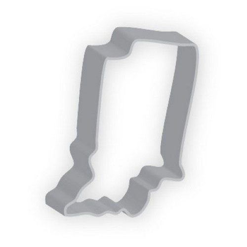 Ann Clark Indiana Cookie Cutter - 2.5 Inches - Tin Plated Steel