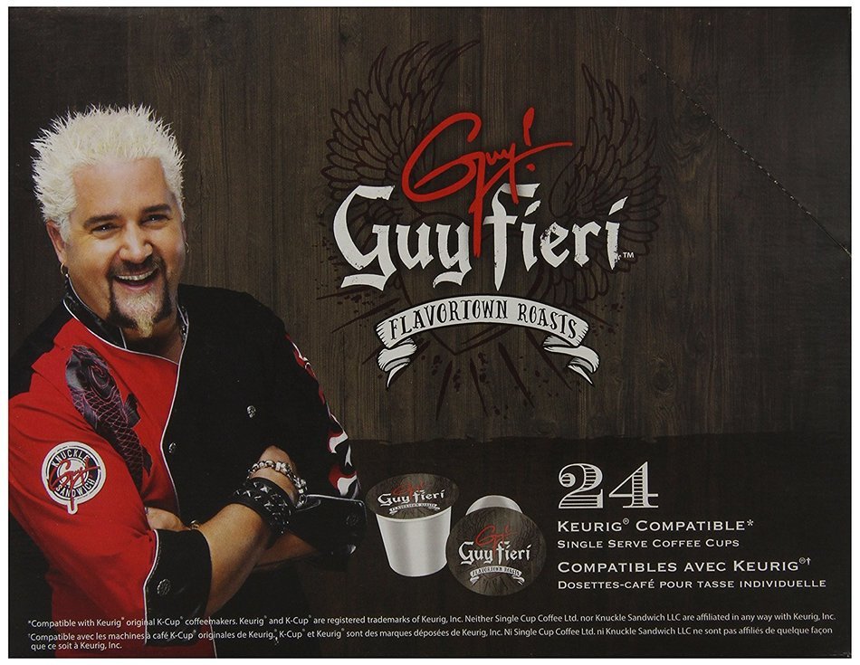 Guy Fieri Flavortown Roasts Coffee, Bananas Foster, 24 Count N2