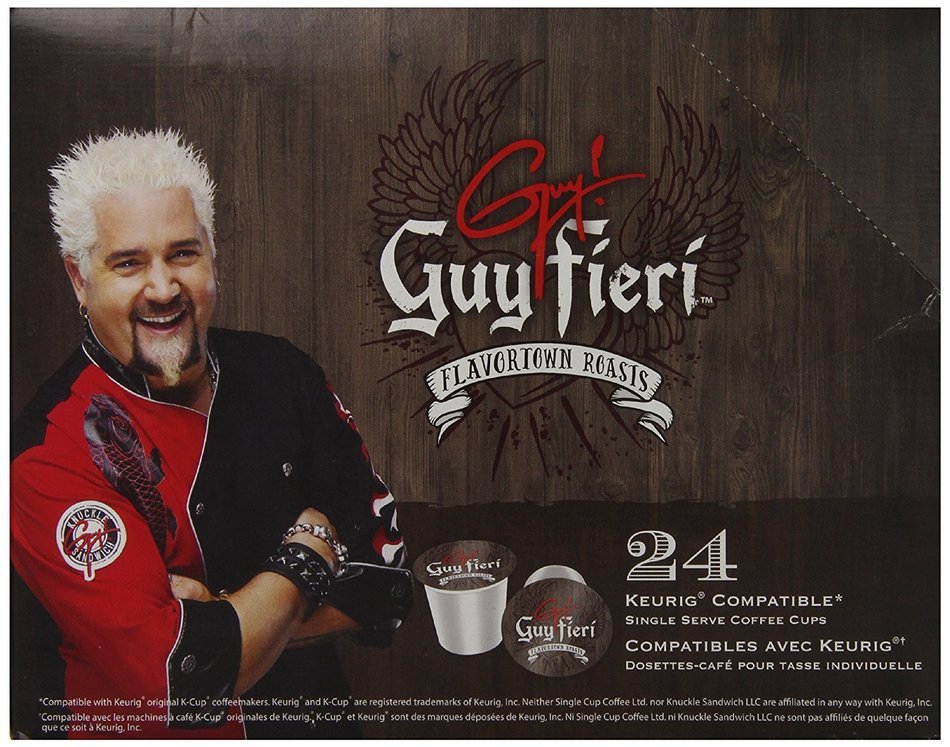 Guy Fieri Flavortown Roasts Coffee, Bananas Foster, 24 Count N15