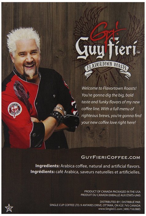 Guy Fieri Flavortown Roasts Coffee, Bananas Foster, 24 Count N17