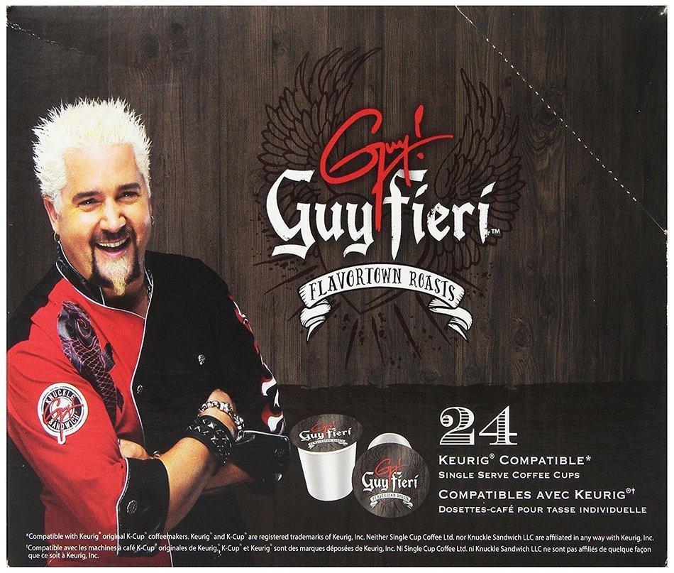 Guy Fieri Flavortown Roasts Coffee, Bananas Foster, 24 Count N19