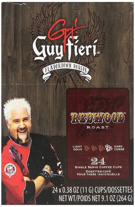 Guy Fieri Flavortown Roasts Coffee, Bananas Foster, 24 Count N21