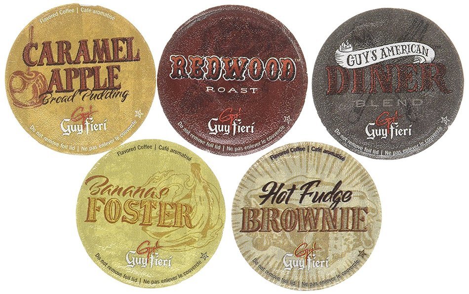 Guy Fieri Flavortown Roasts Coffee, Bananas Foster, 24 Count N24