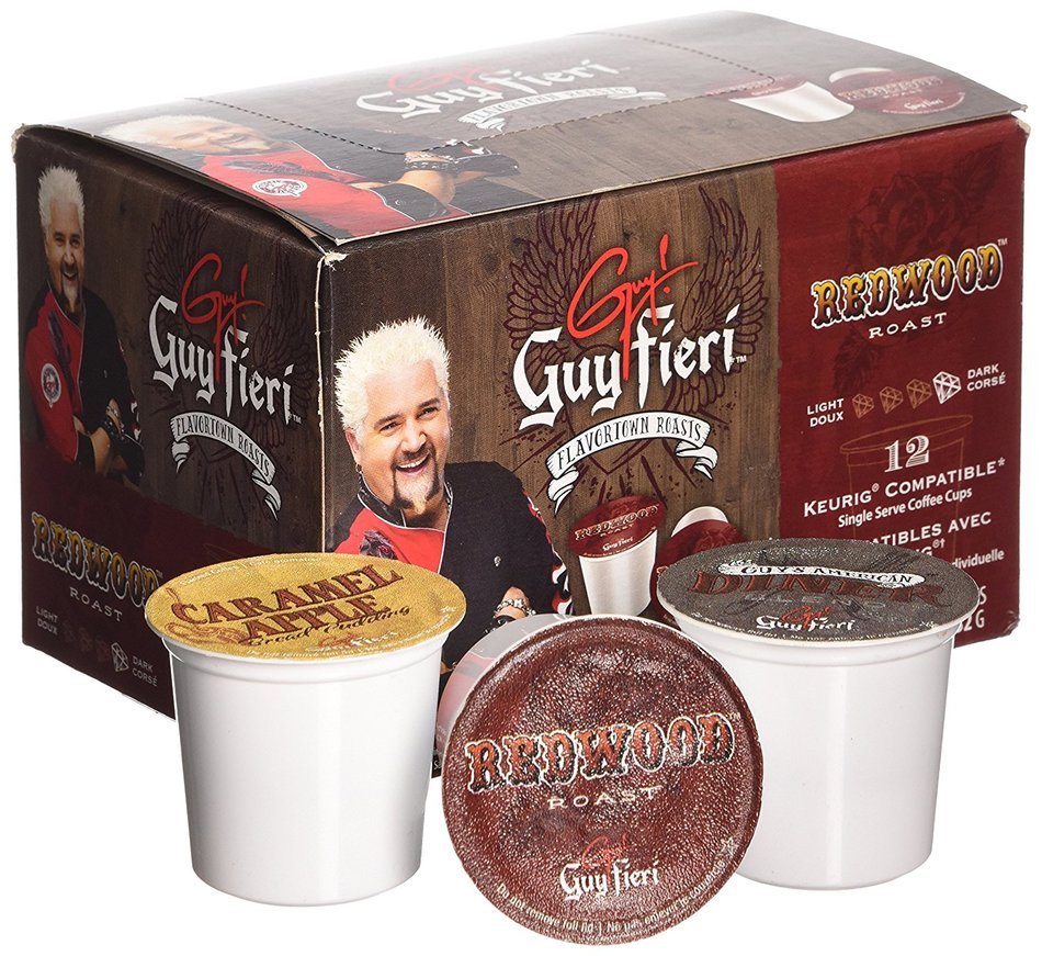 Guy Fieri Flavortown Roasts Coffee, Bananas Foster, 24 Count N25