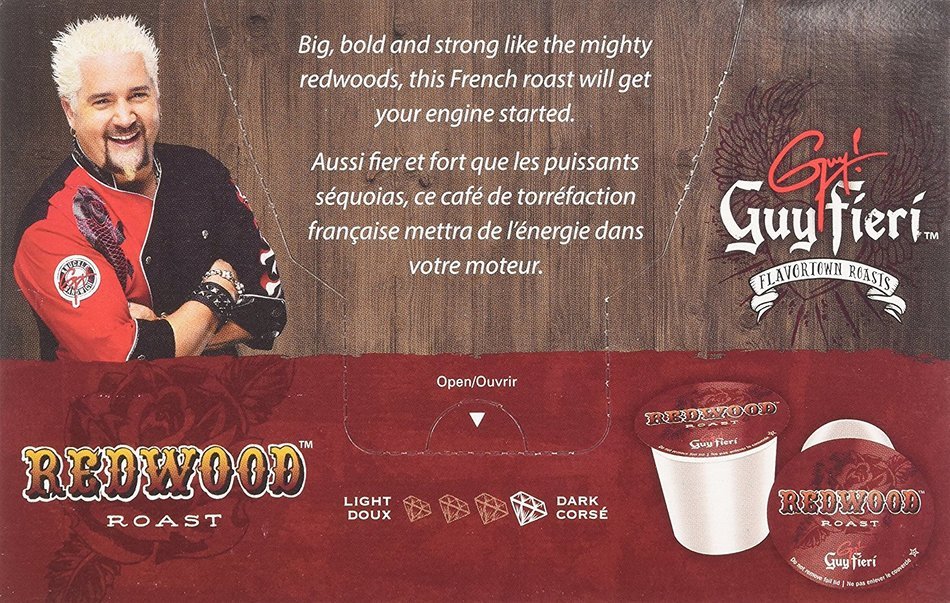 Guy Fieri Flavortown Roasts Coffee, Bananas Foster, 24 Count N28