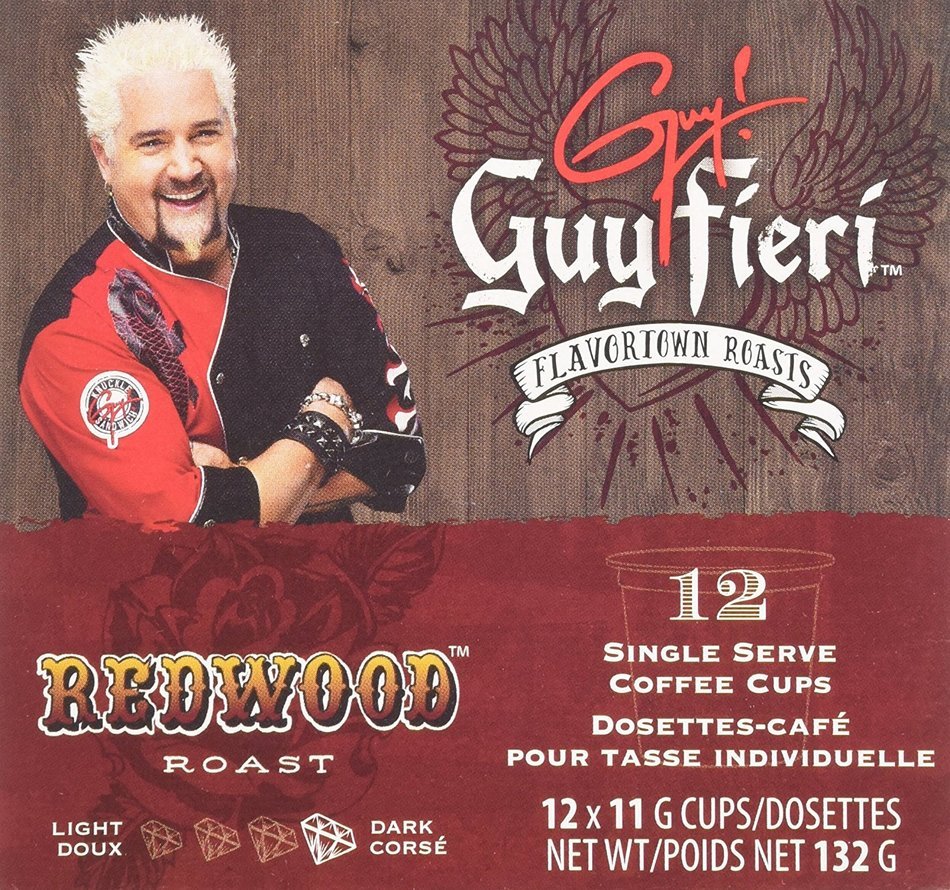 Guy Fieri Flavortown Roasts Coffee, Bananas Foster, 24 Count N29