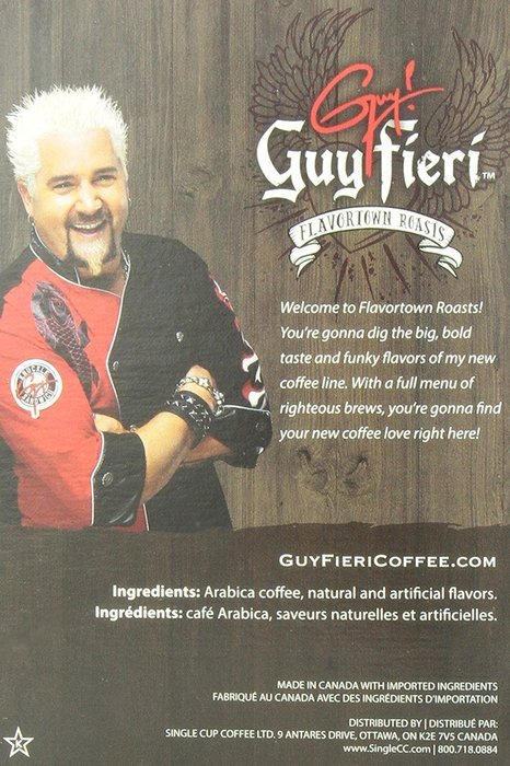 Guy Fieri Flavortown Roasts Coffee, Bananas Foster, 24 Count N34