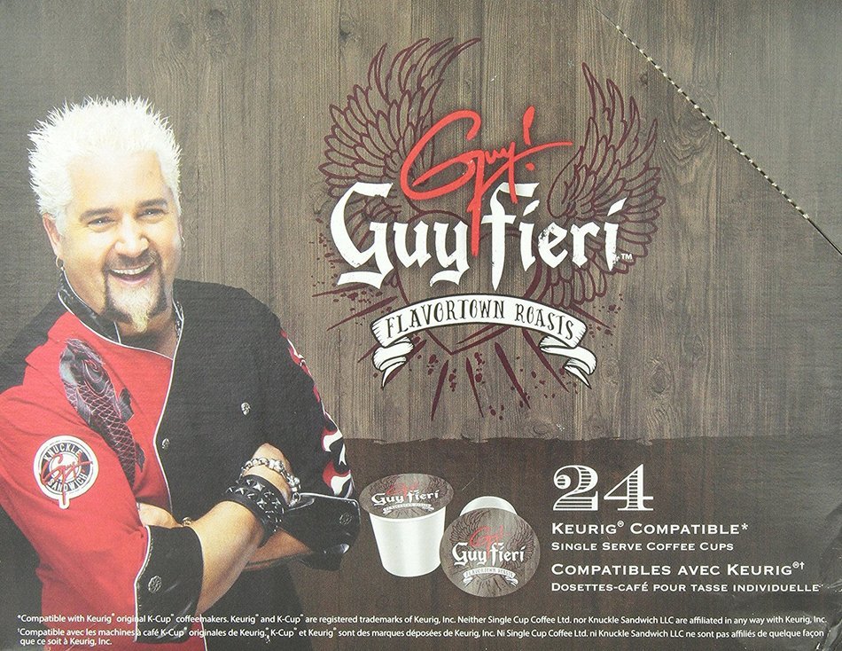 Guy Fieri Flavortown Roasts Coffee, Bananas Foster, 24 Count N37