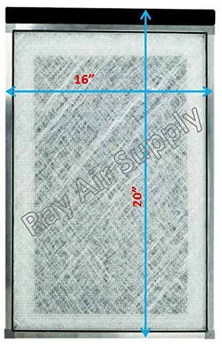 Air Ranger Replacement Filter Pads 16X20 (3 Pack) White N2