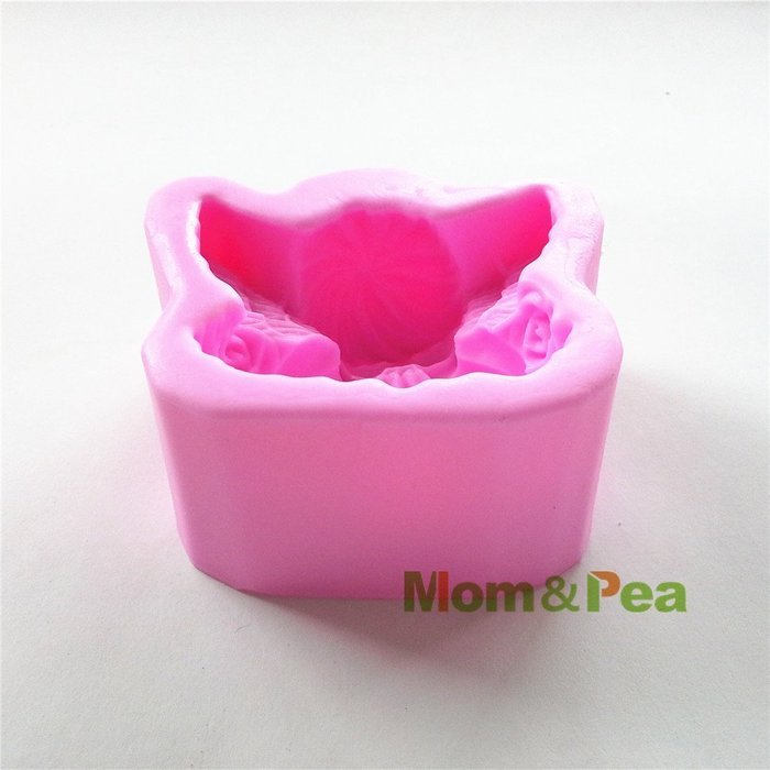 Mom&pea 0525 Angel Thinking Shaped Silicone Mould for Fondant Cake Sugar Paste Cake Decoration 3d Cake Toppers... N4