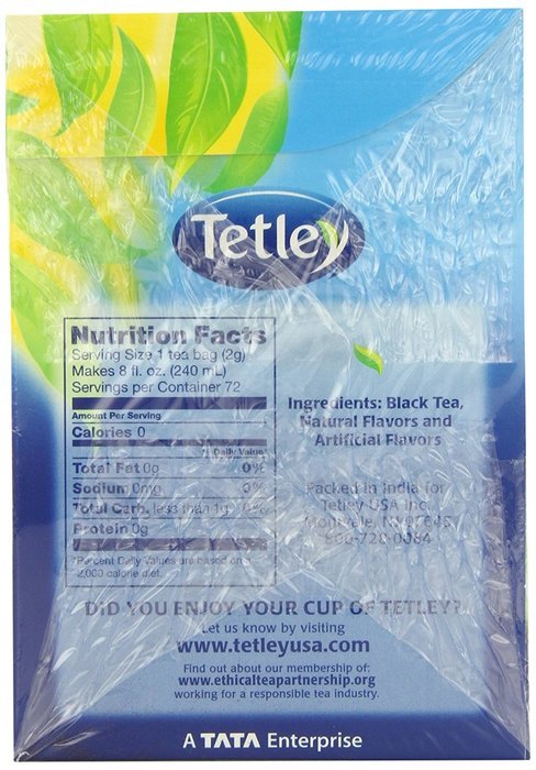 Tetley Tea, Elaichi (Cardamom), 72-Count Tea Bags (Pack of 3) N2