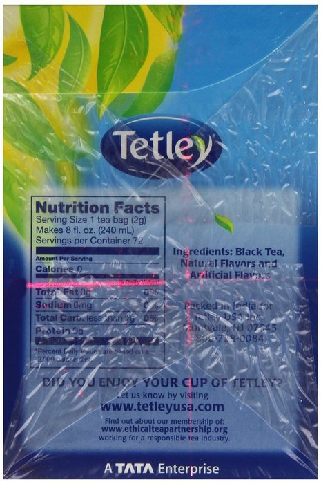 Tetley Tea, Elaichi (Cardamom), 72-Count Tea Bags (Pack of 3) N5