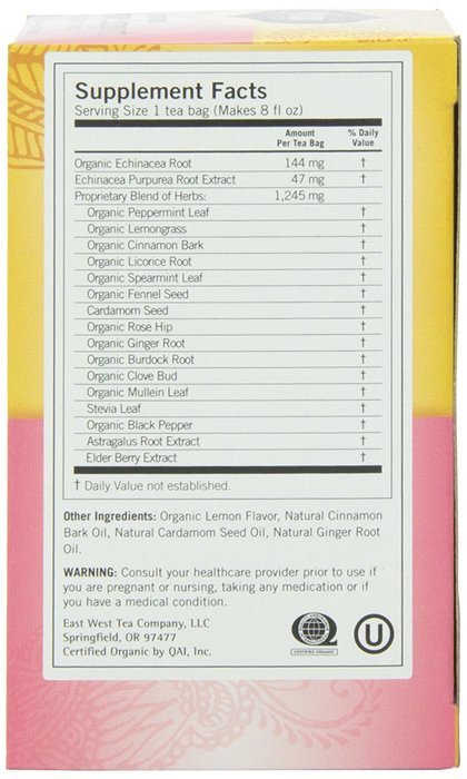 Yogi Teas Ginger, 16 Count (Pack of 6) N14