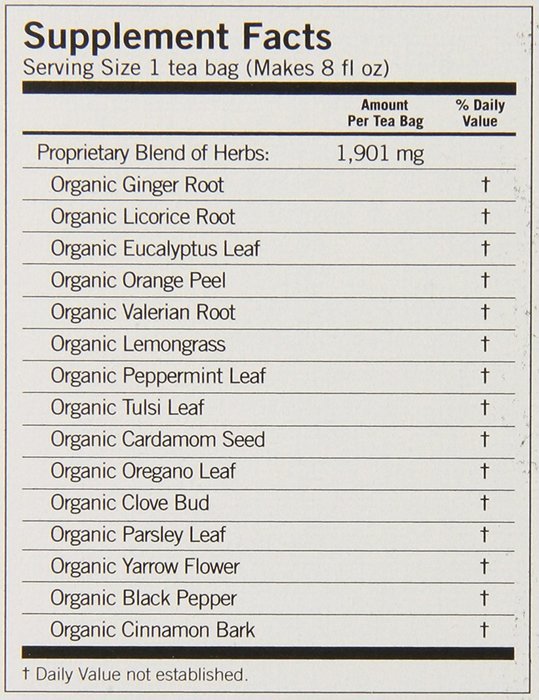 Yogi Teas Ginger, 16 Count (Pack of 6) N42