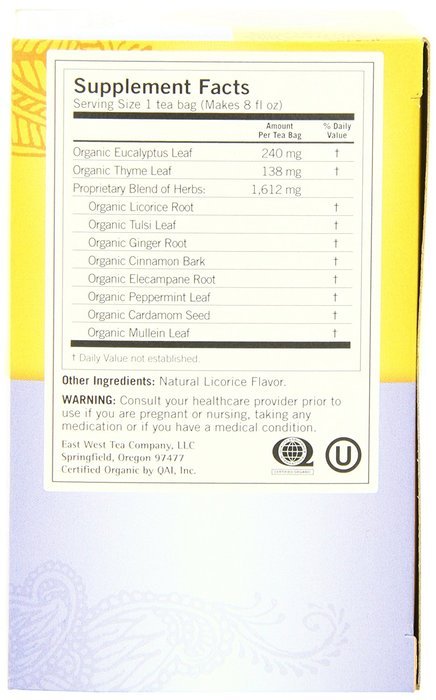 Yogi Teas Ginger, 16 Count (Pack of 6) N48