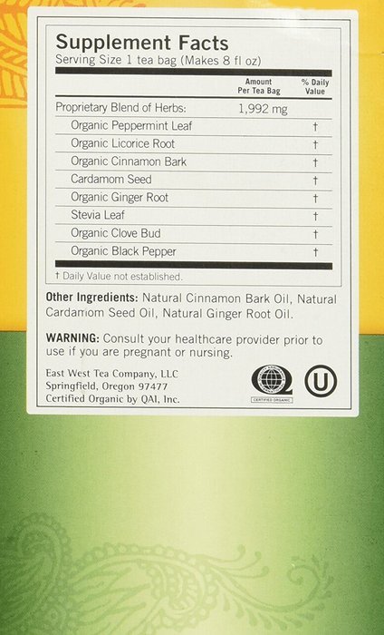 Yogi Teas Ginger, 16 Count (Pack of 6) N61