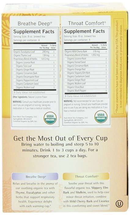 Yogi Teas Ginger, 16 Count (Pack of 6) N84