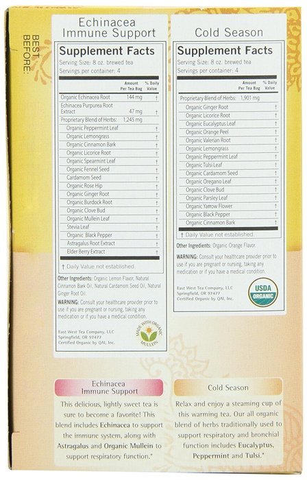 Yogi Teas Ginger, 16 Count (Pack of 6) N86