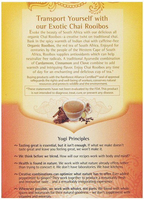 Yogi Teas Ginger, 16 Count (Pack of 6) N91