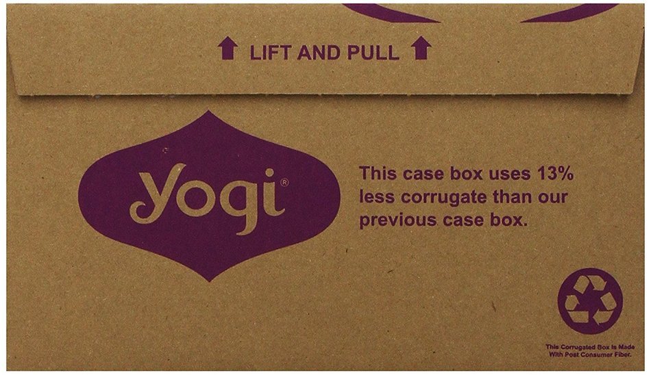 Yogi Teas Ginger, 16 Count (Pack of 6) N101
