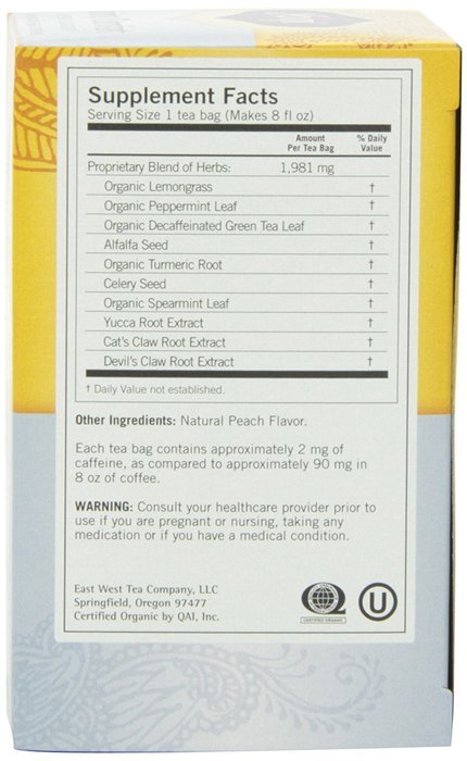 Yogi Teas Ginger, 16 Count (Pack of 6) N135