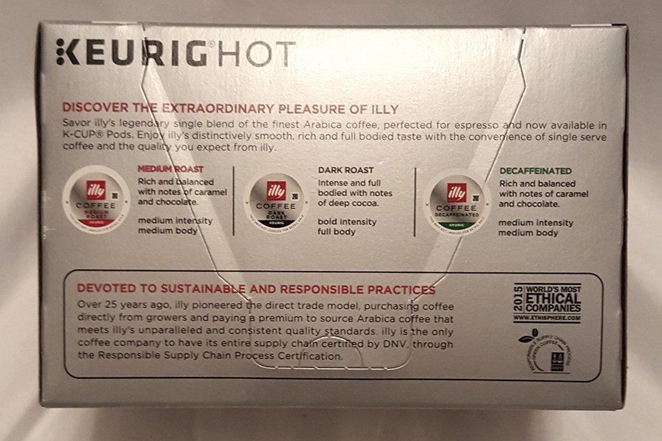 illy&reg; K-Cup&reg; Pods 2 Boxes of 10 K-cups (Medium Roast)