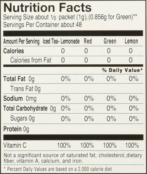 4C Totally Light Tea 2 Go Bonus Variety Pack Ice Tea Mix, 24-Count Boxes (Pack of 3) N3
