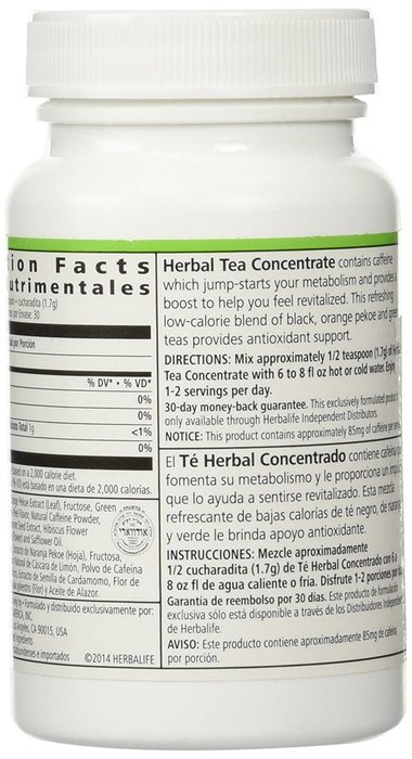 Herbalife, Herbal Concentrate Tea, Peach, 3.53 oz (100 g) N15