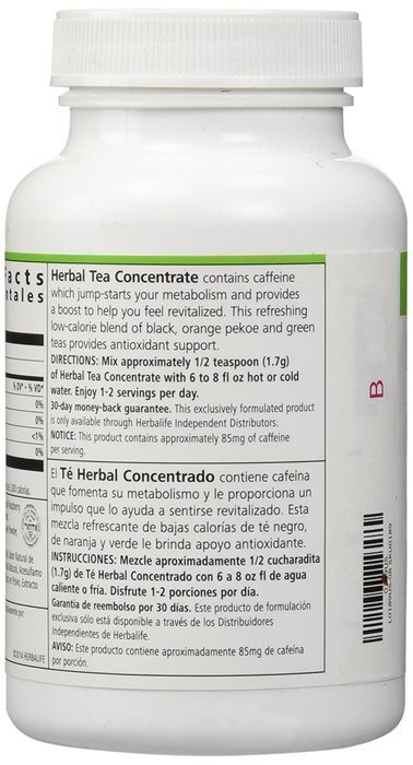 Herbalife, Herbal Concentrate Tea, Peach, 3.53 oz (100 g) N20