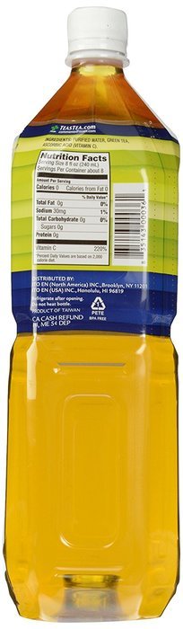 Tea's Tea Unsweetened Pure Green Tea, 2 Liter N2