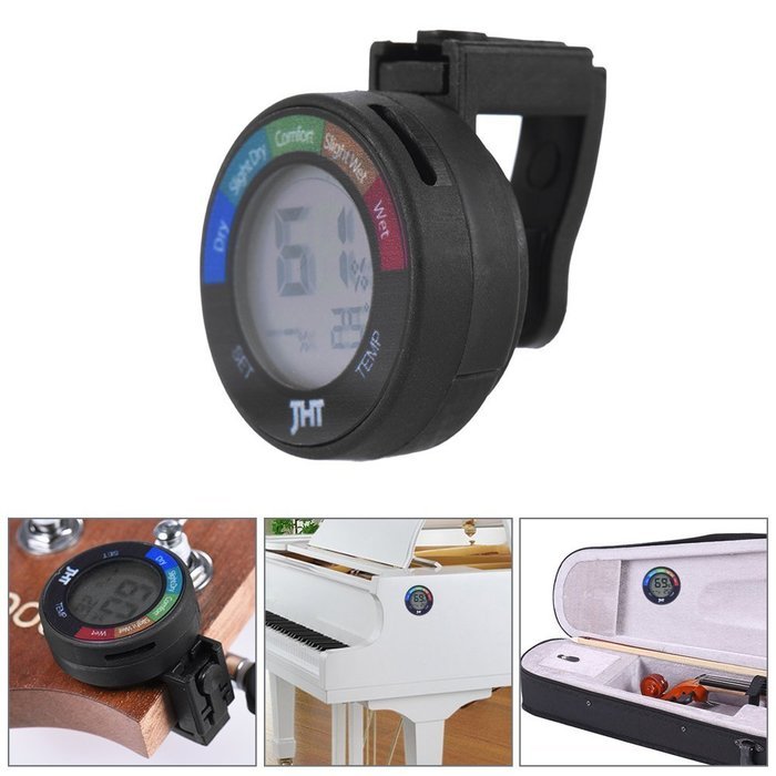 ammoon Mini Instrument Digital Humidity & Temperature Sensor Tester Thermometer Hygrometer with LCD Display for... N7