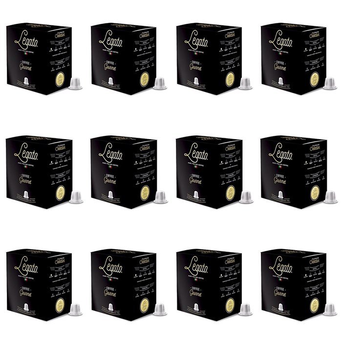 Legato Coffee Capsules - Nespresso Compatible - 120 Count (Gourmet)