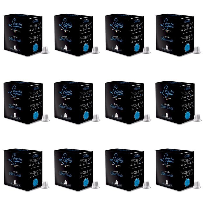 Legato Coffee Capsules - Nespresso Compatible - 120 Count (Gourmet) N3