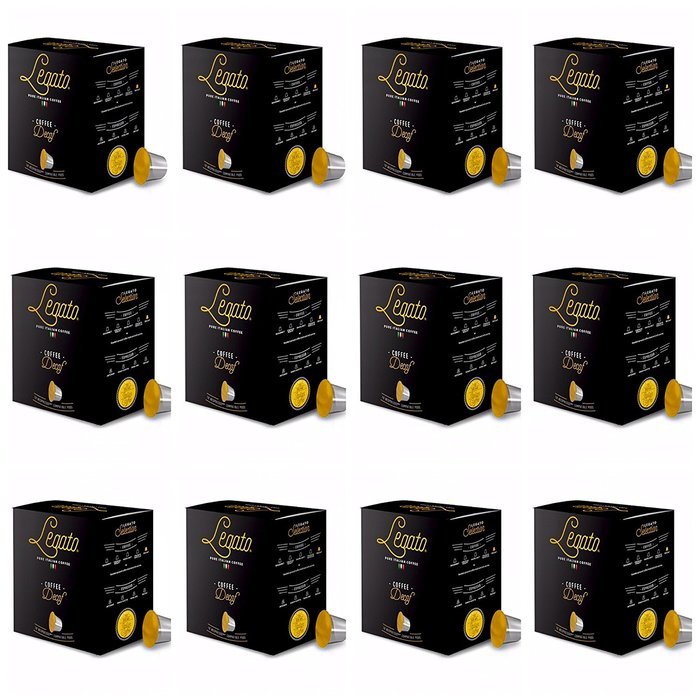 Legato Coffee Capsules - Nespresso Compatible - 120 Count (Gourmet) N5