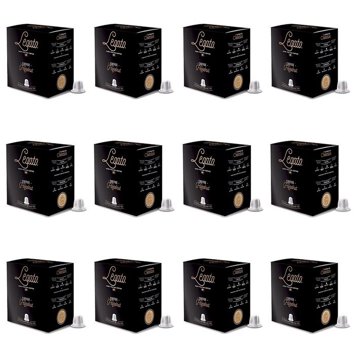 Legato Coffee Capsules - Nespresso Compatible - 120 Count (Gourmet) N7
