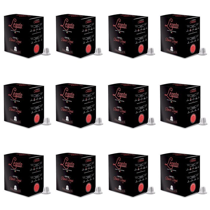 Legato Coffee Capsules - Nespresso Compatible - 120 Count (Gourmet) N9