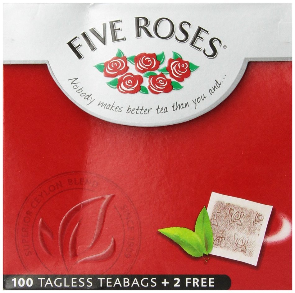 Five Roses Tea, 100 Tagless Teabags