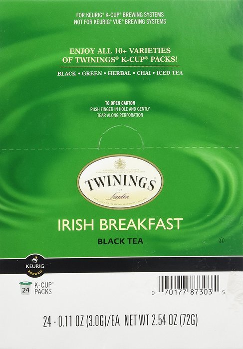 Twinings Irish Breakfast Tea K-Cups, 48 Count N5