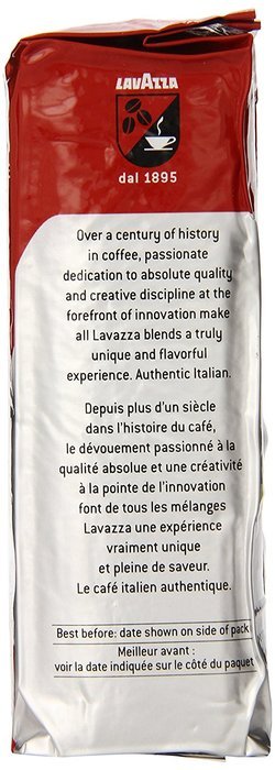 Lavazza Qualita Rossa - Caffe Ground Espresso, 8.8-Ounce Bricks (Pack of 4) N8