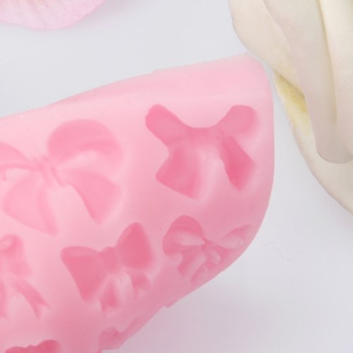 Silicone Bows Cake Mold Cookie Biscuit Jelly Mould N11
