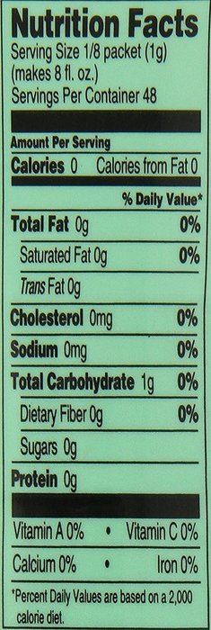 AriZona Sugar Free Green Tea with Ginseng & Honey Iced Tea Mix, 1.7-Ounce, 2 QT Stix in Canister (Pack of 4) N5