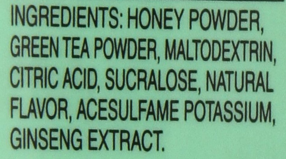 AriZona Sugar Free Green Tea with Ginseng & Honey Iced Tea Mix, 1.7-Ounce, 2 QT Stix in Canister (Pack of 4) N6