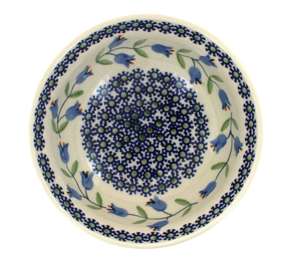Polish Pottery Tulip Dessert Bowl N2