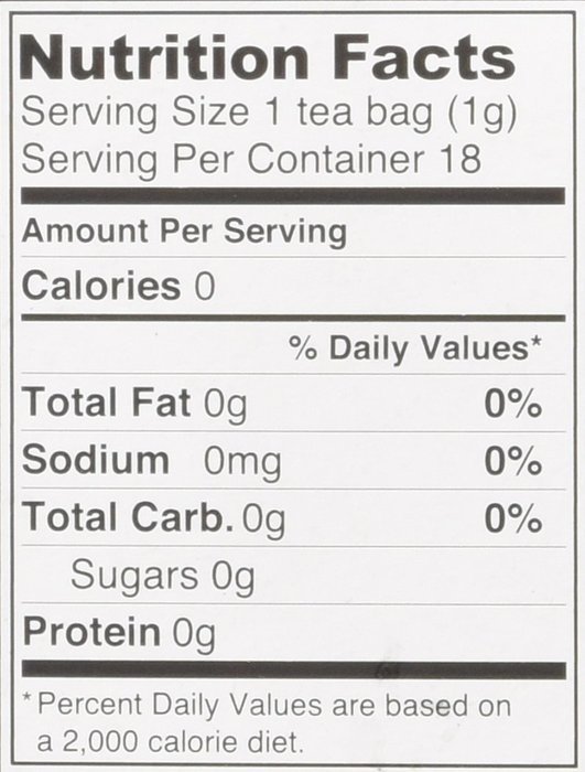 Ginger Root Tea - Organic Herbs - 18 Bleach Free Tea Bags N2