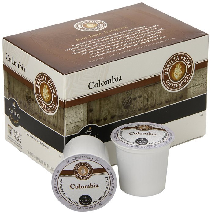 Barista Prima Coffeehouse Coffee, Keurig K-Cups, Italian Roast, Dark Roast, 24- Count N12