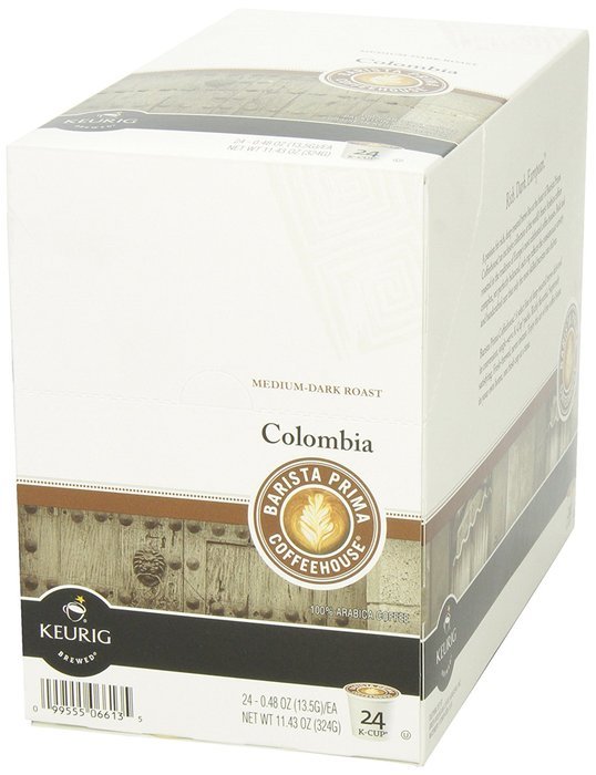 Barista Prima Coffeehouse Coffee, Keurig K-Cups, Italian Roast, Dark Roast, 24- Count N36